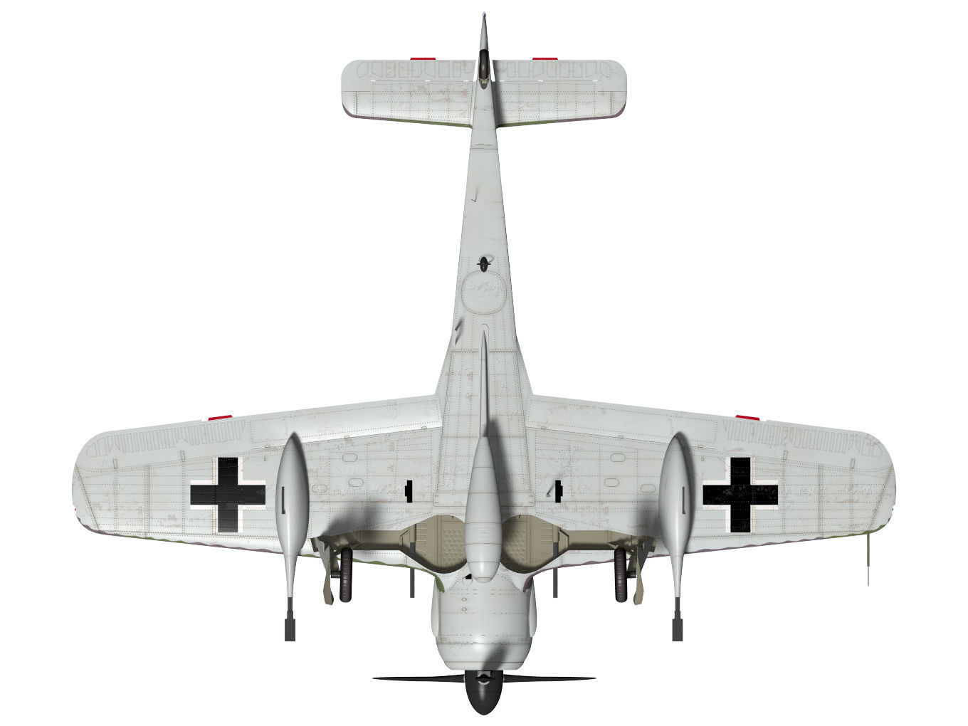 Focke Wulf Fw190 F8 R3 3D model_15