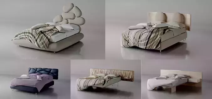 5 luxury designed beds