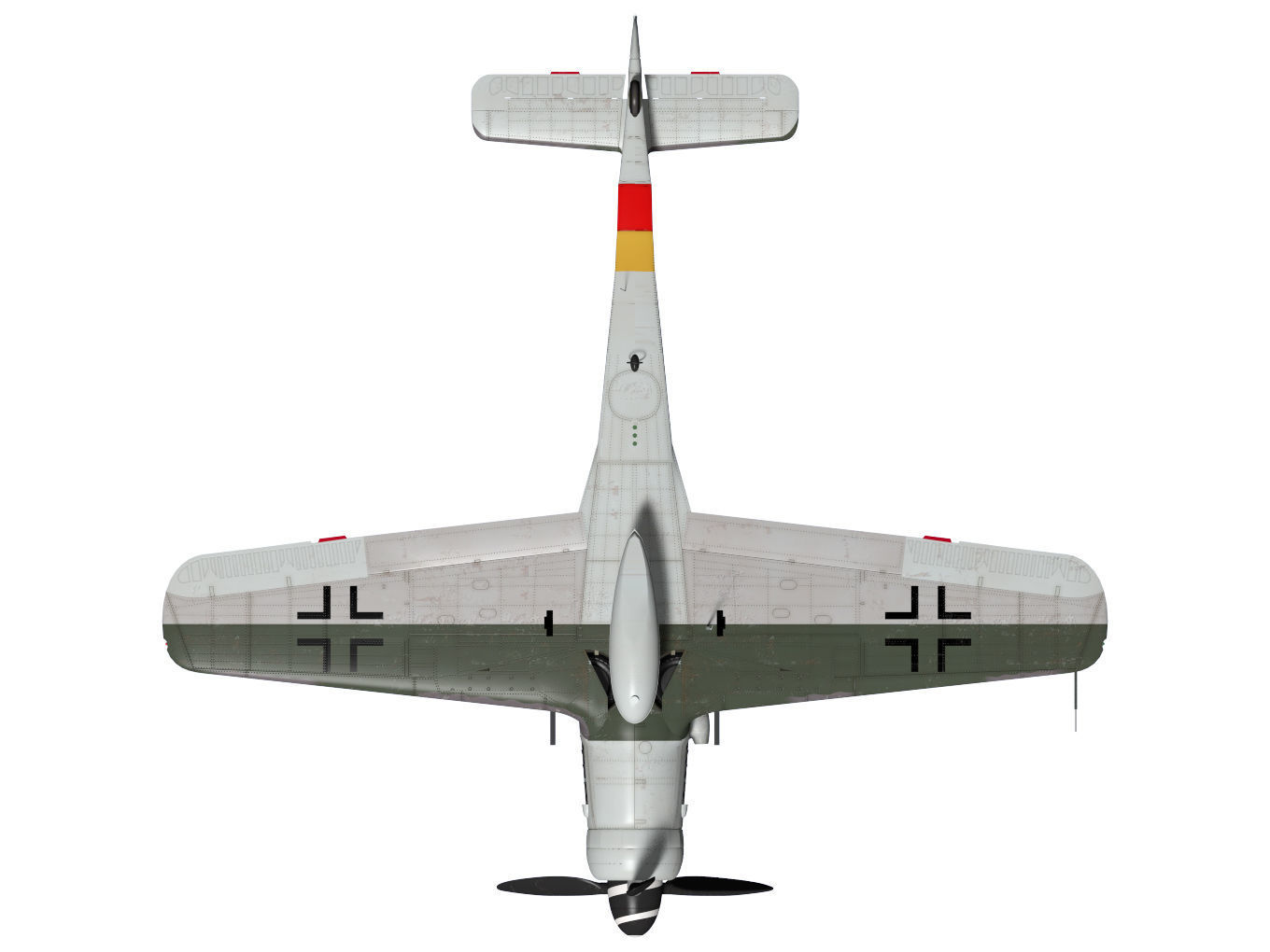 Focke Wulf Fw190 D9 3D model_13