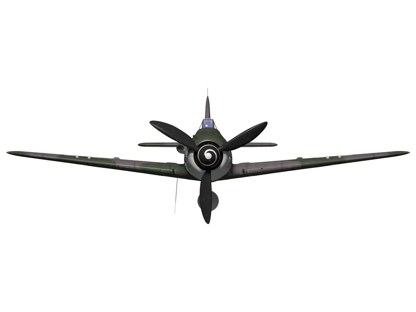 Focke Wulf Fw190 D9 3D model_11