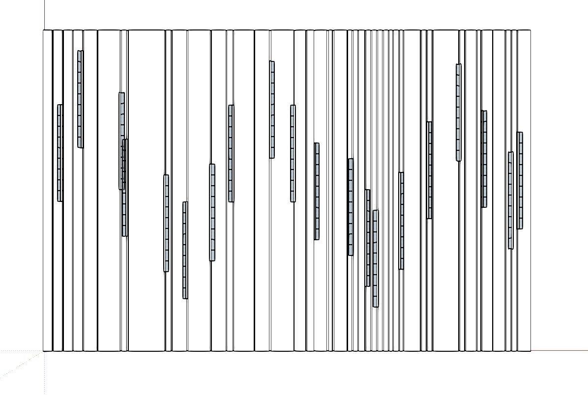 Wall decorative panel light Dynamic model Pre-Inst lighting 3D model_19