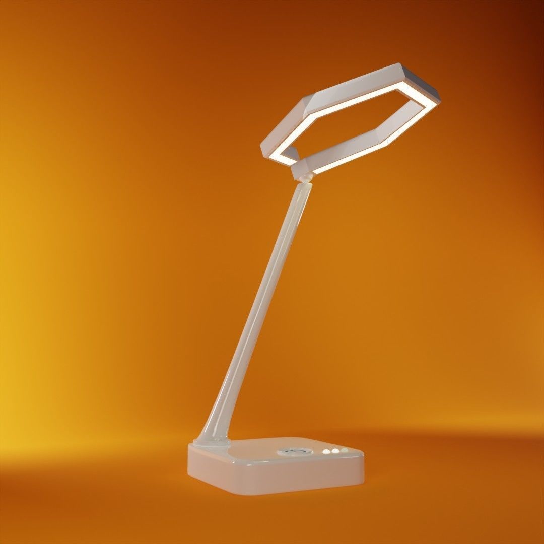 Hexa Lamp - Desk Lamp 3D model_1