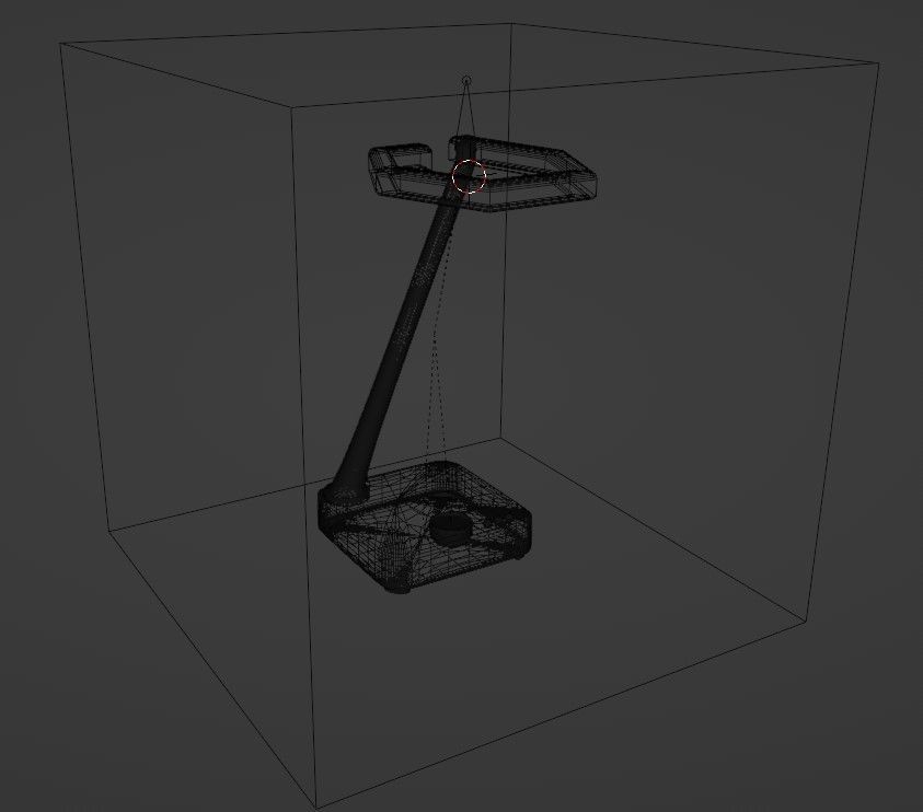 Hexa Lamp - Desk Lamp 3D model_3