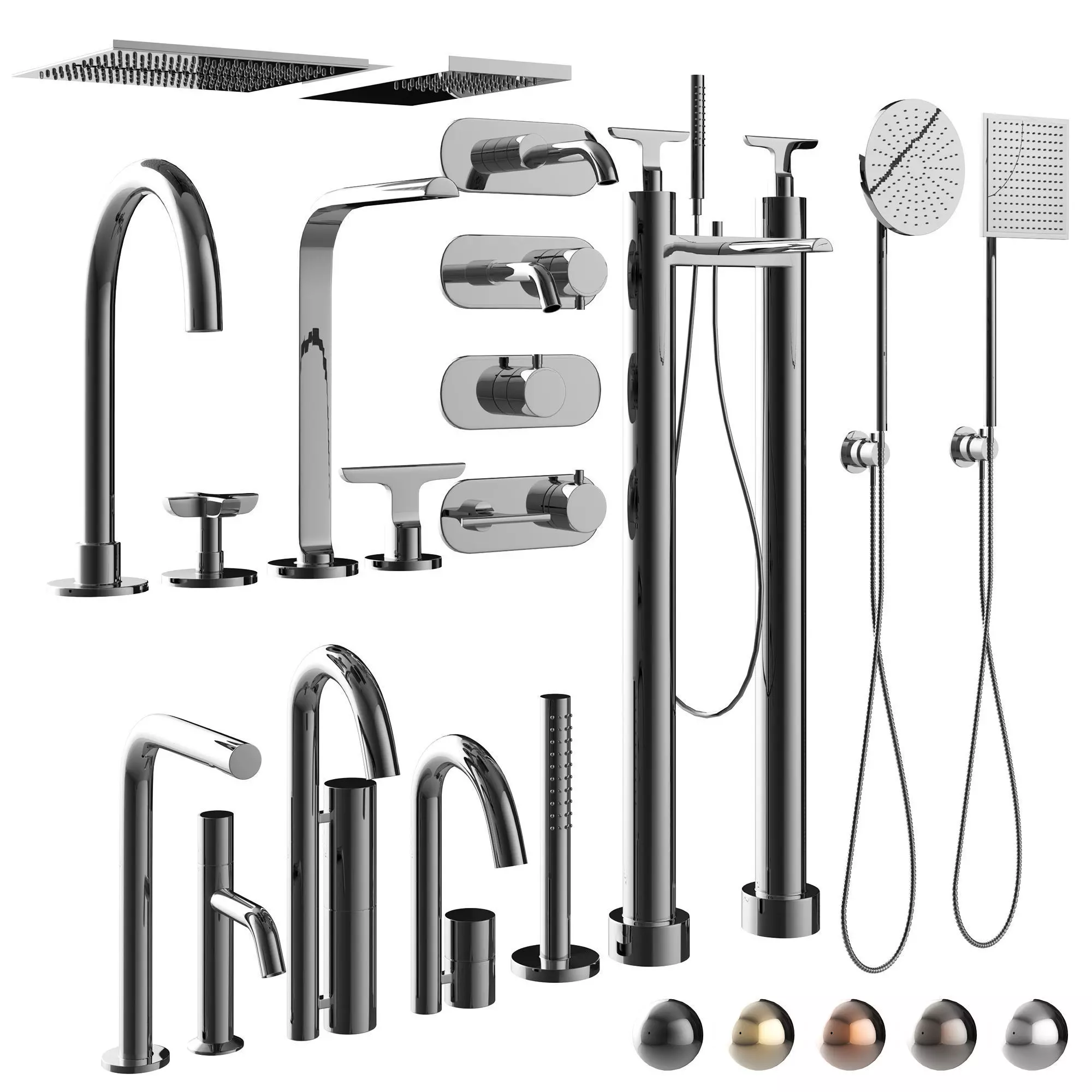 faucets fantini vol 02 3D model