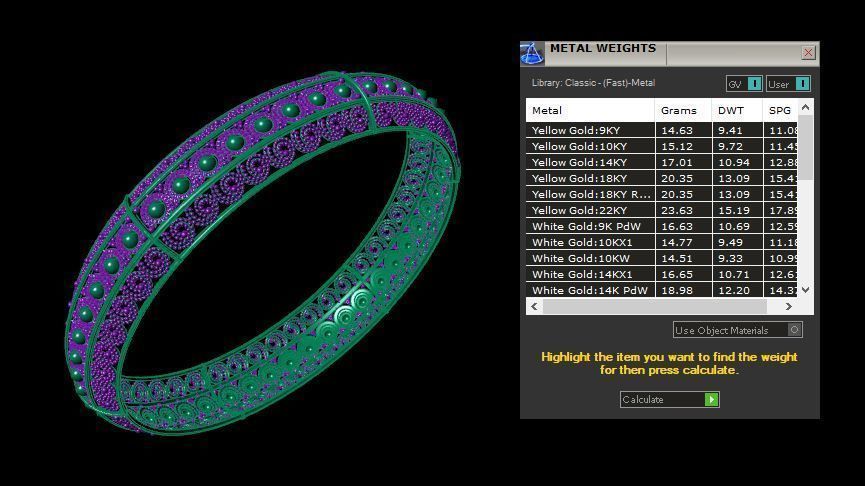 Bracelet 3D print model_4