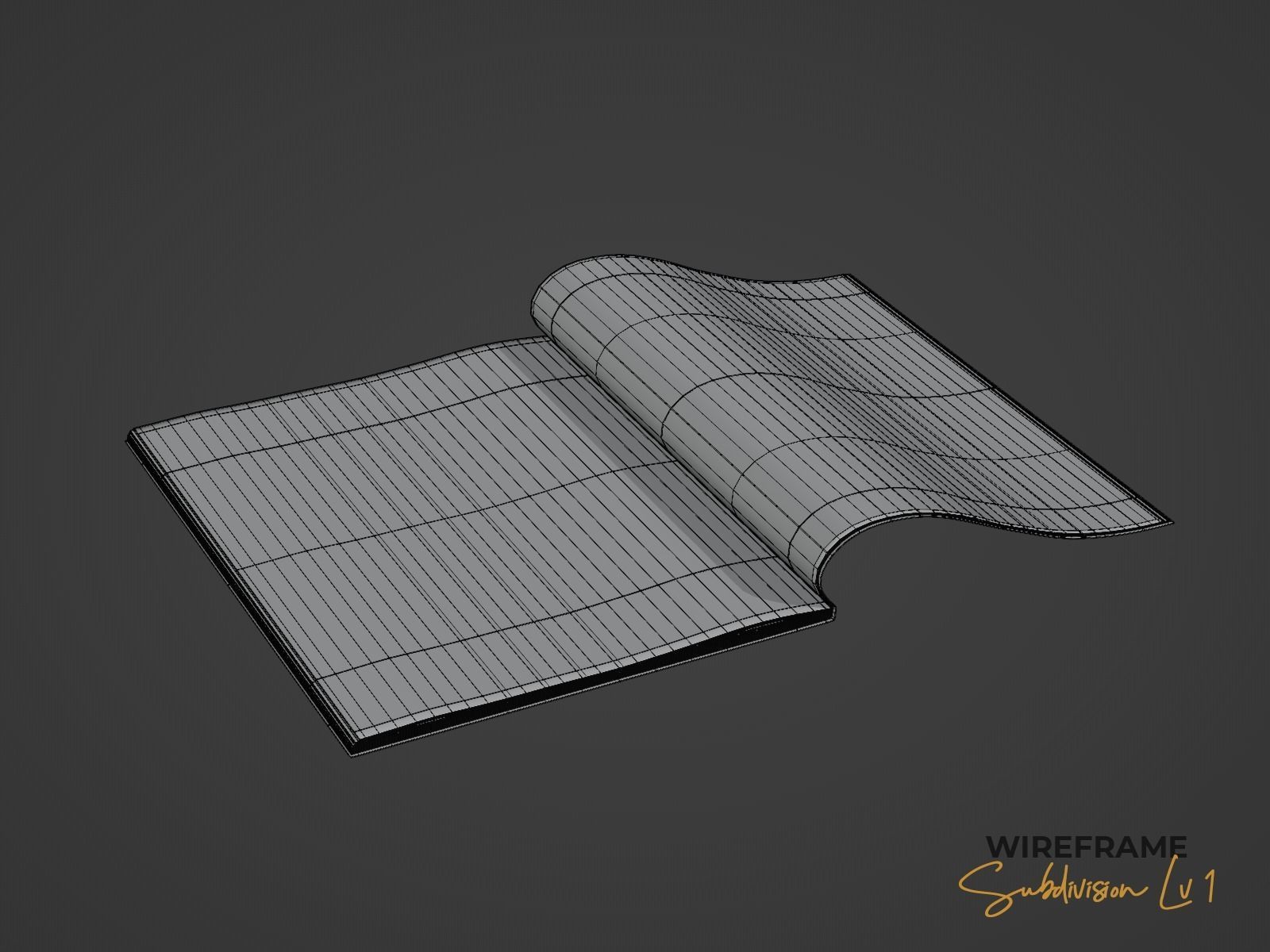 Open Magazine - Japanese Magazine 3D model_11