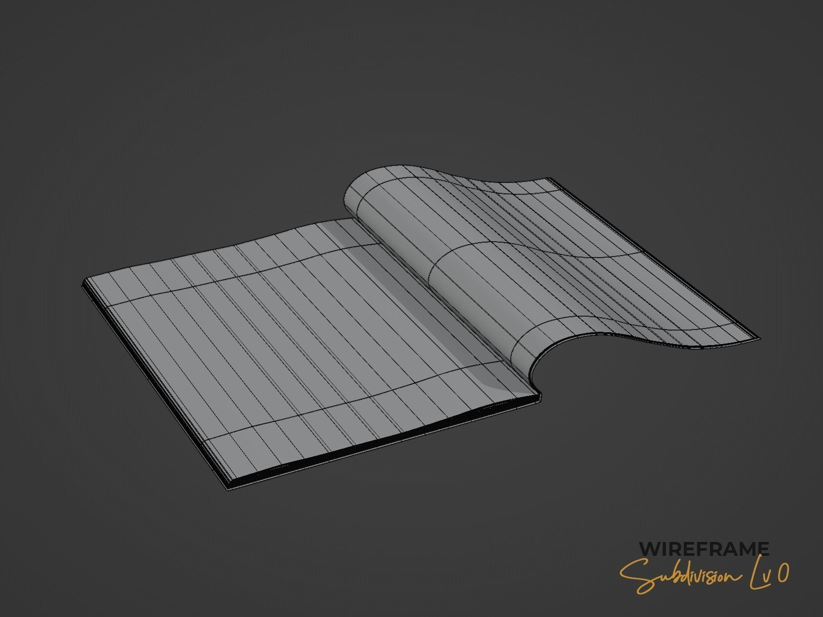 Open Magazine - Japanese Magazine 3D model_10