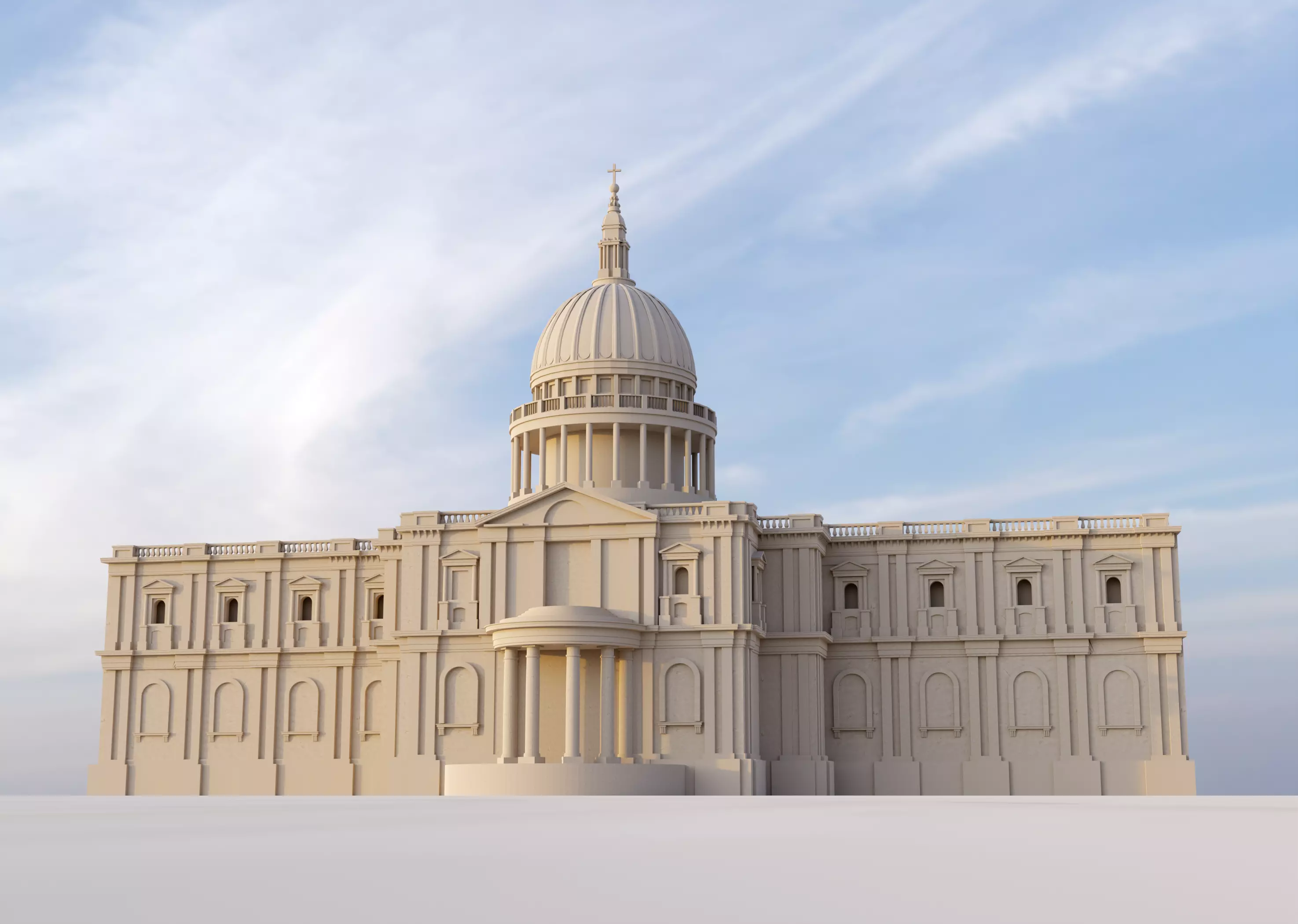 St Pauls Cathedral 3D model_0