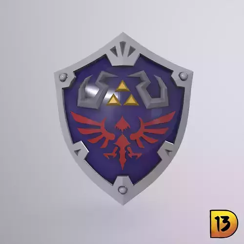 Link Hylian Shield BOTW