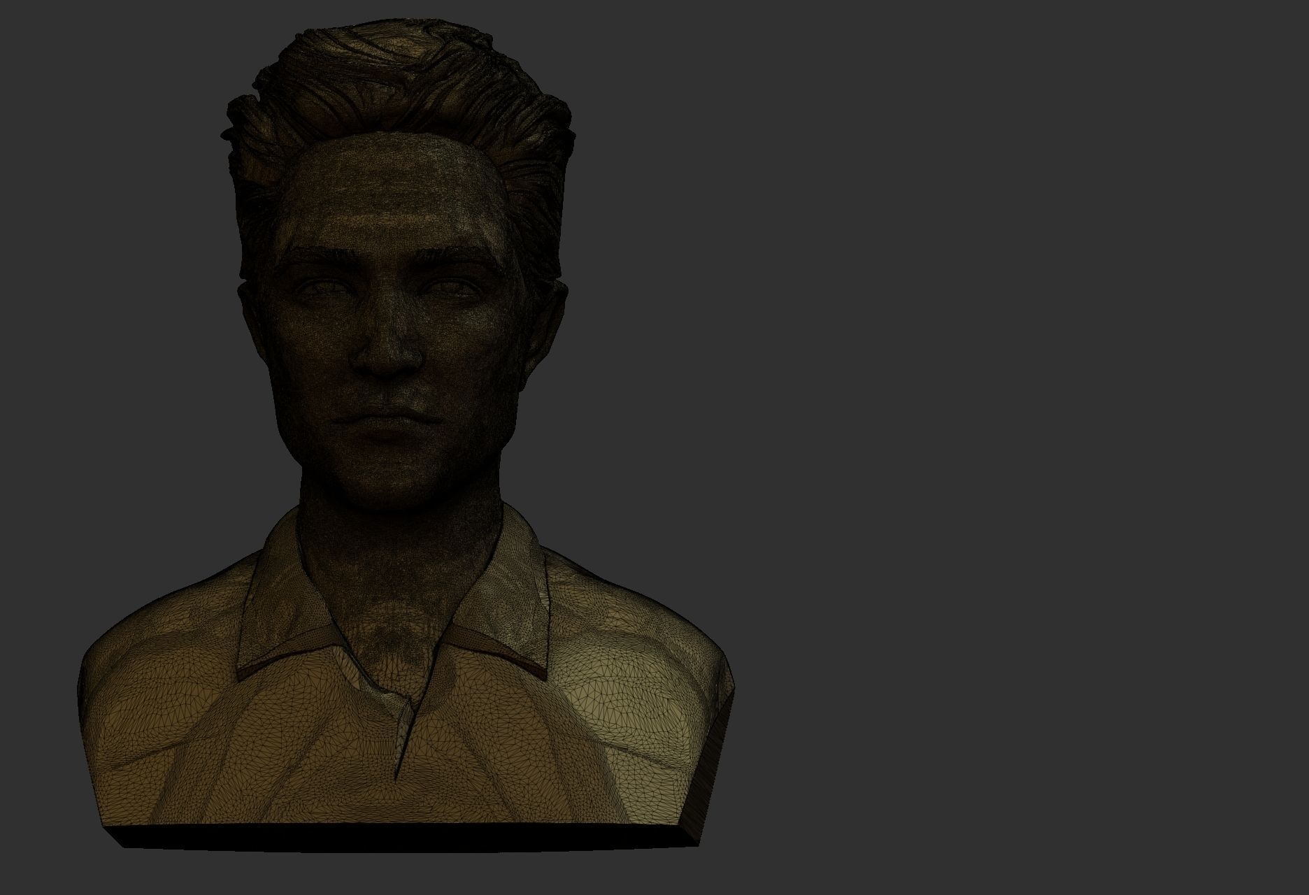 Robert  Pattinson 3D print model_2