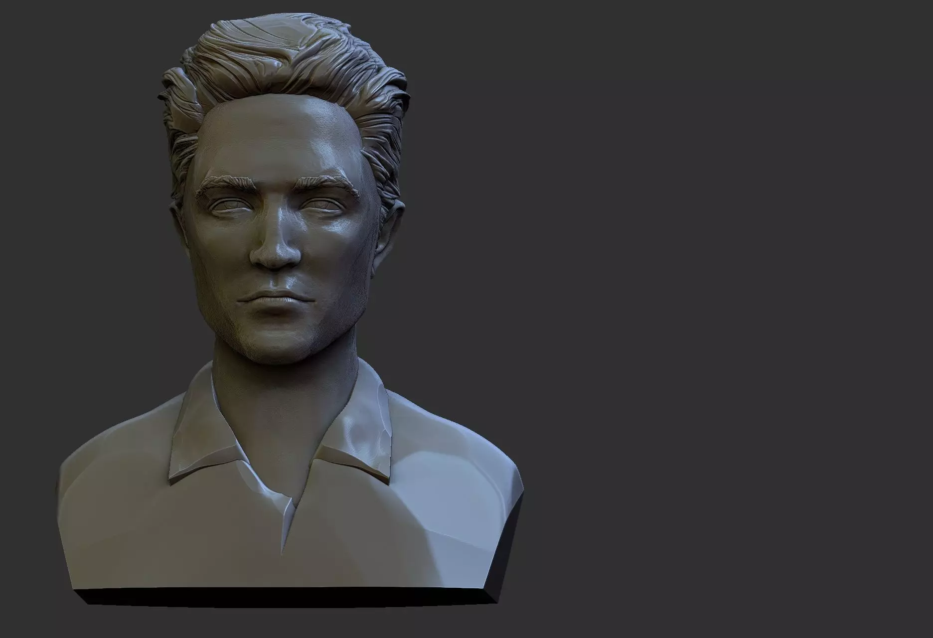 Robert  Pattinson 3D print model_0