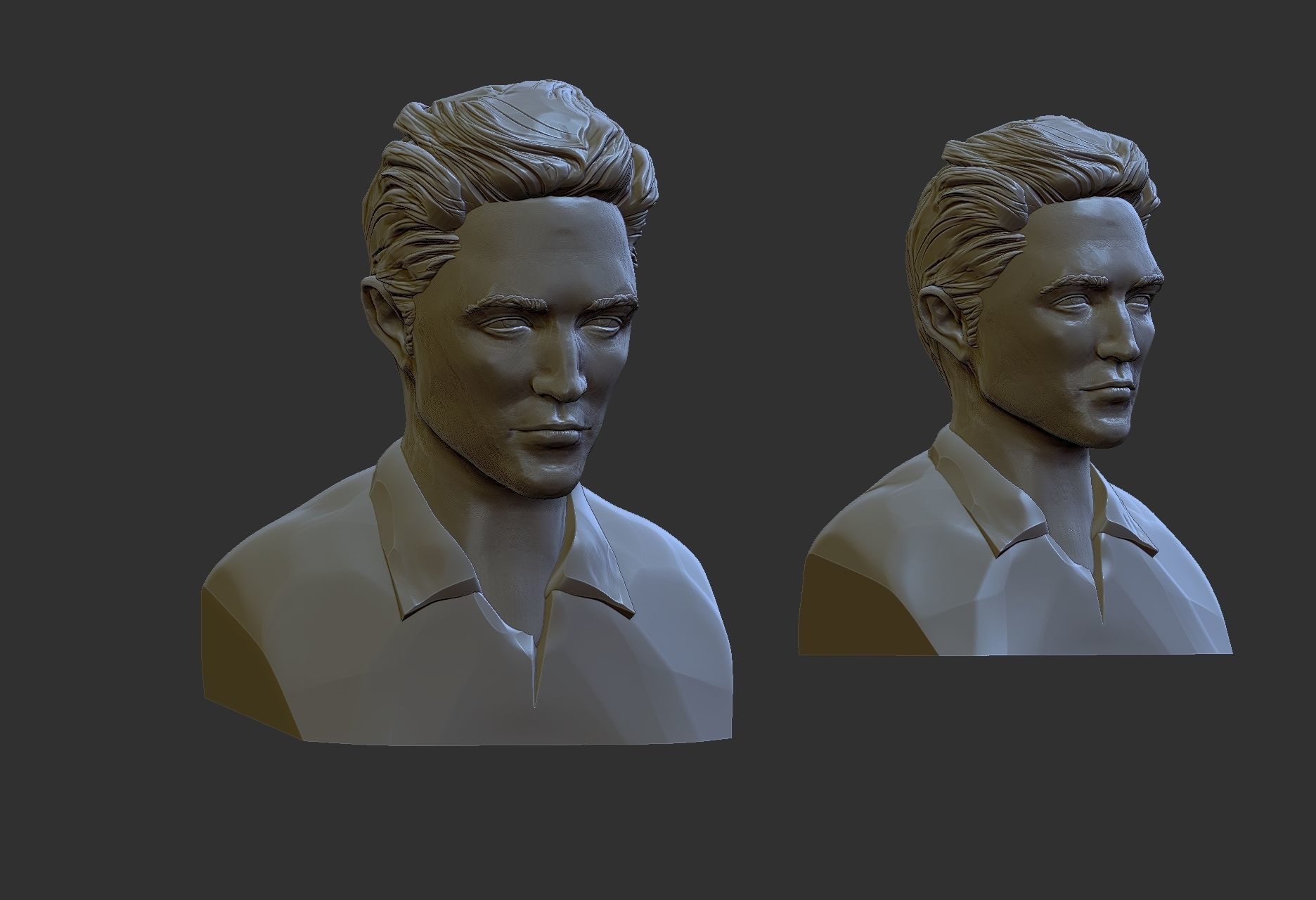 Robert  Pattinson 3D print model_6