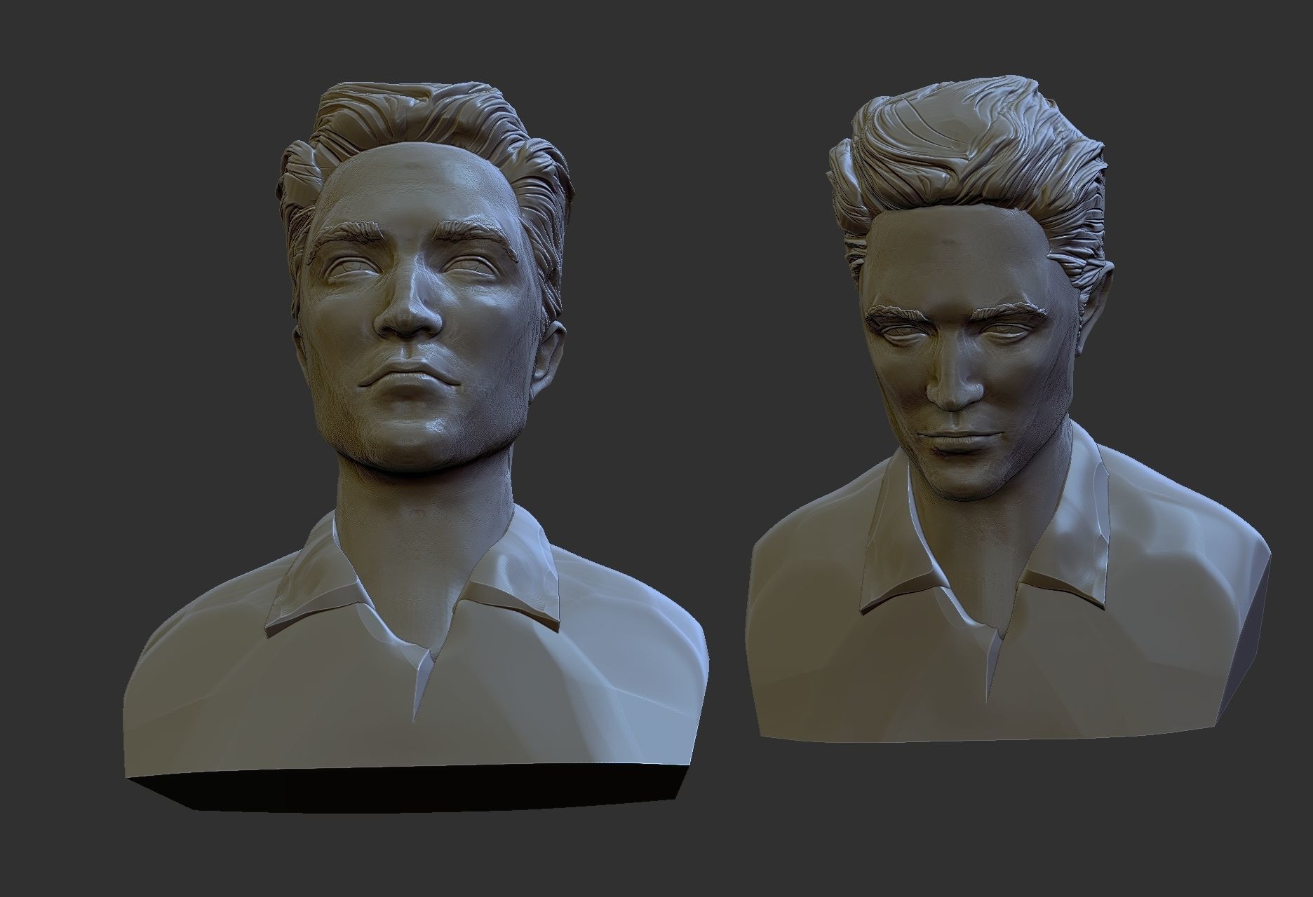Robert  Pattinson 3D print model_5