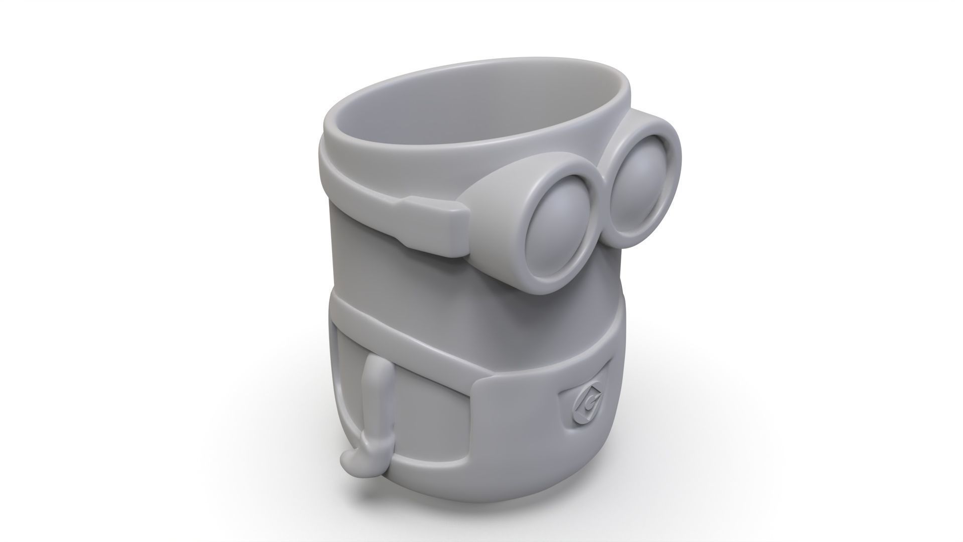 MINIONS PENCIL HOLDER 3D print model_1