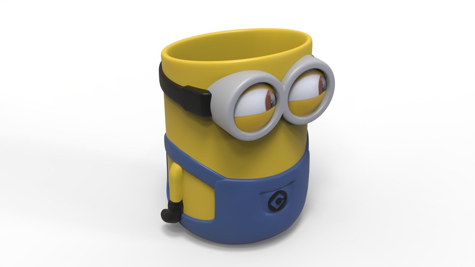MINIONS PENCIL HOLDER 3D print model_6