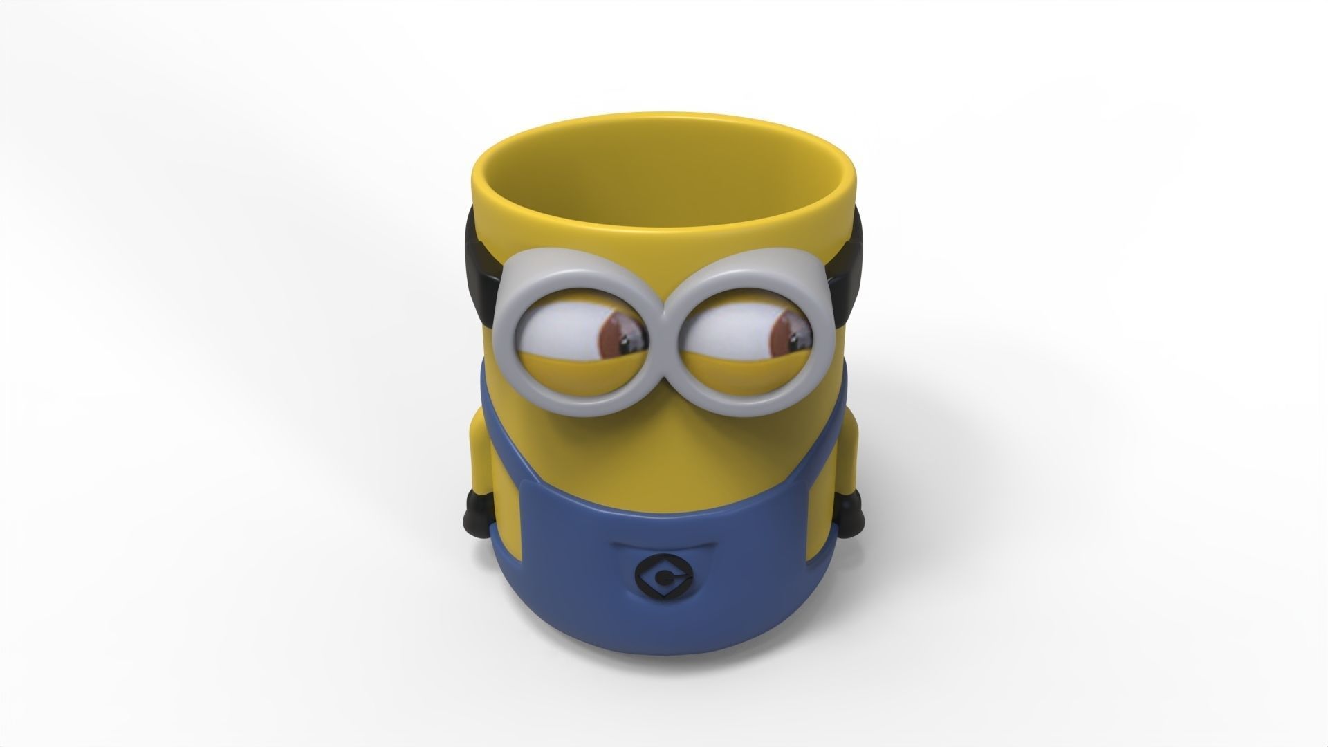 MINIONS PENCIL HOLDER 3D print model_7