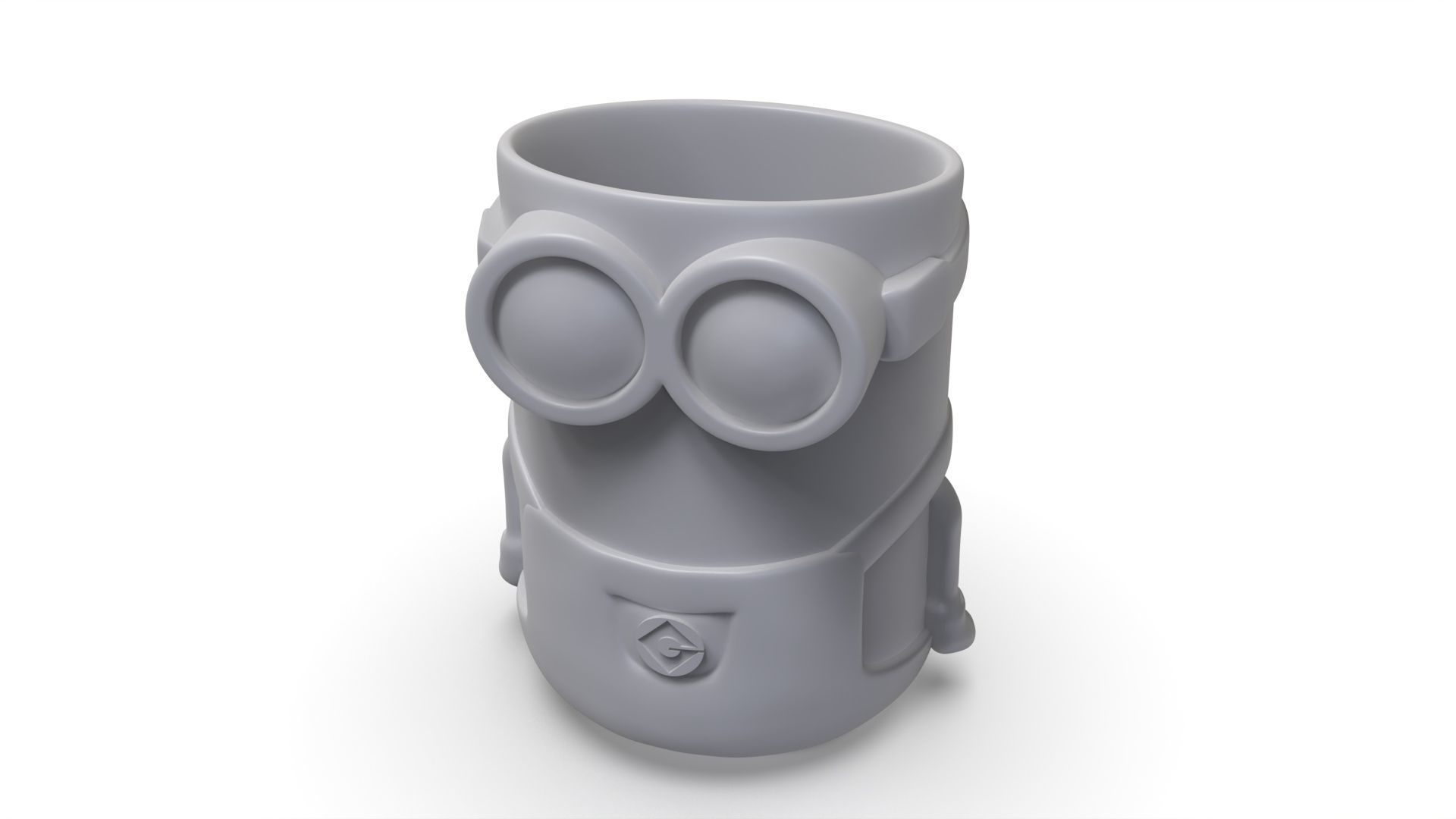 MINIONS PENCIL HOLDER 3D print model_12