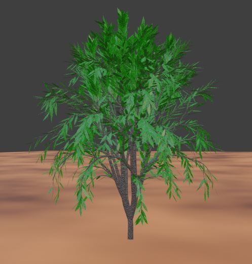 treeplant Free 3D model_4