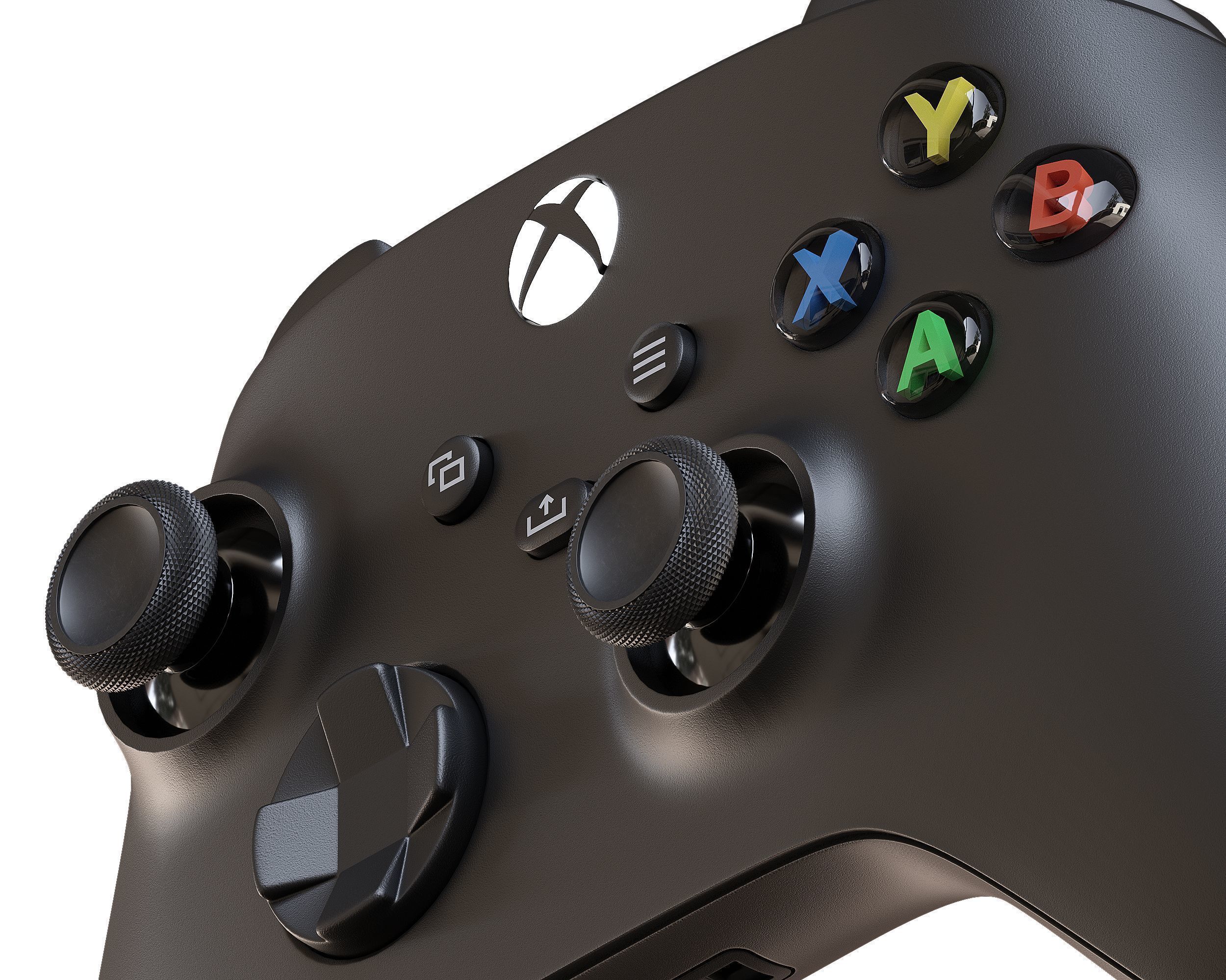 Xbox Series X Controller 3D model_10
