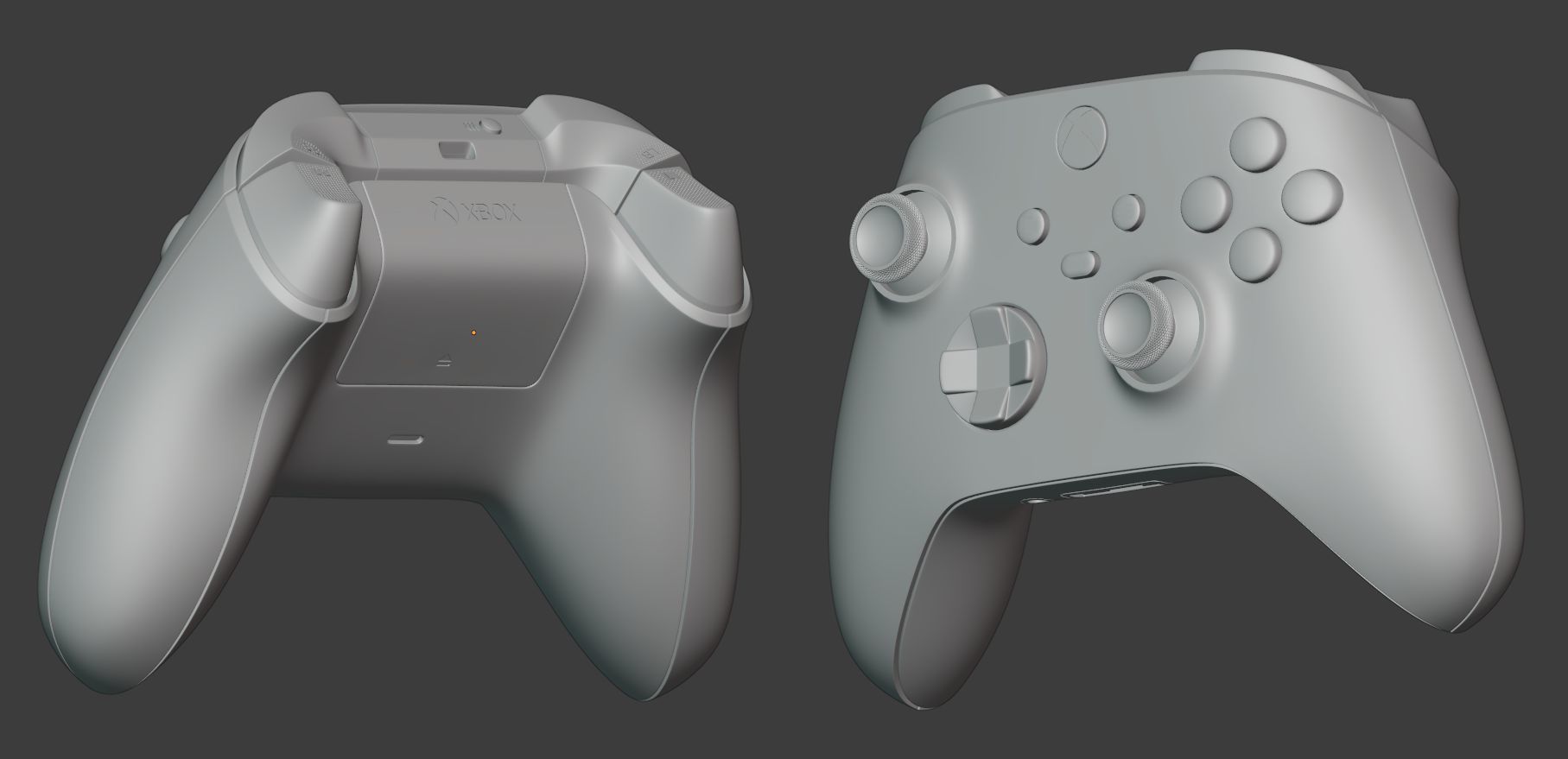 Xbox Series X Controller 3D model_11
