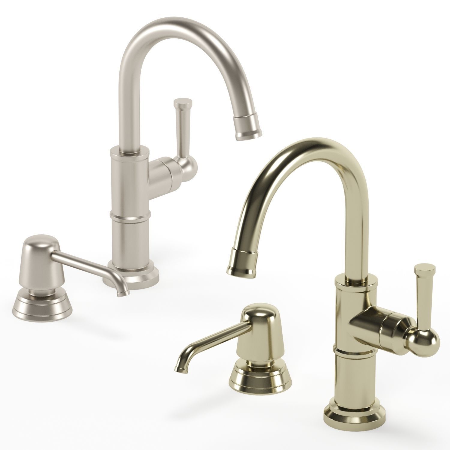 BRIZO kitchen faucets 3D model_9