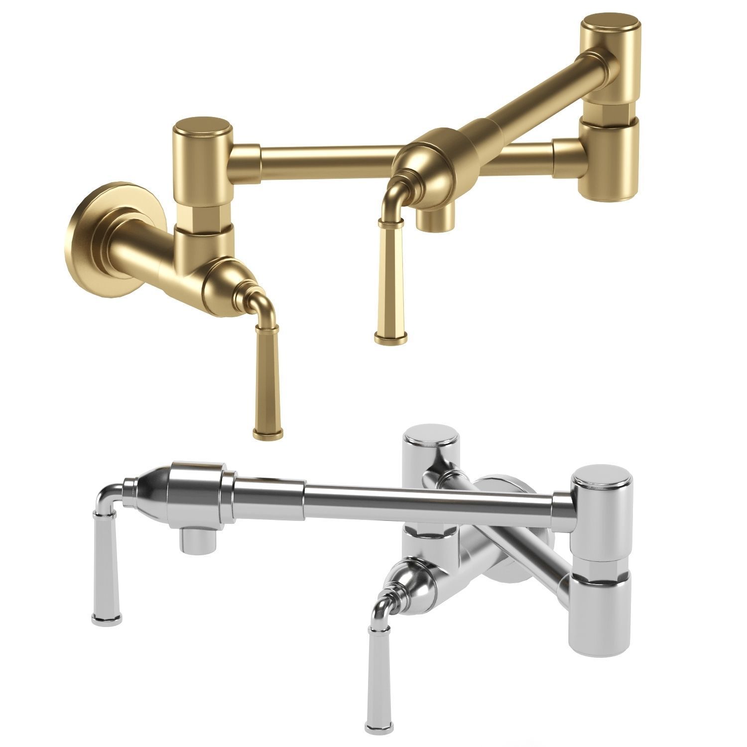 BRIZO kitchen faucets 3D model_3