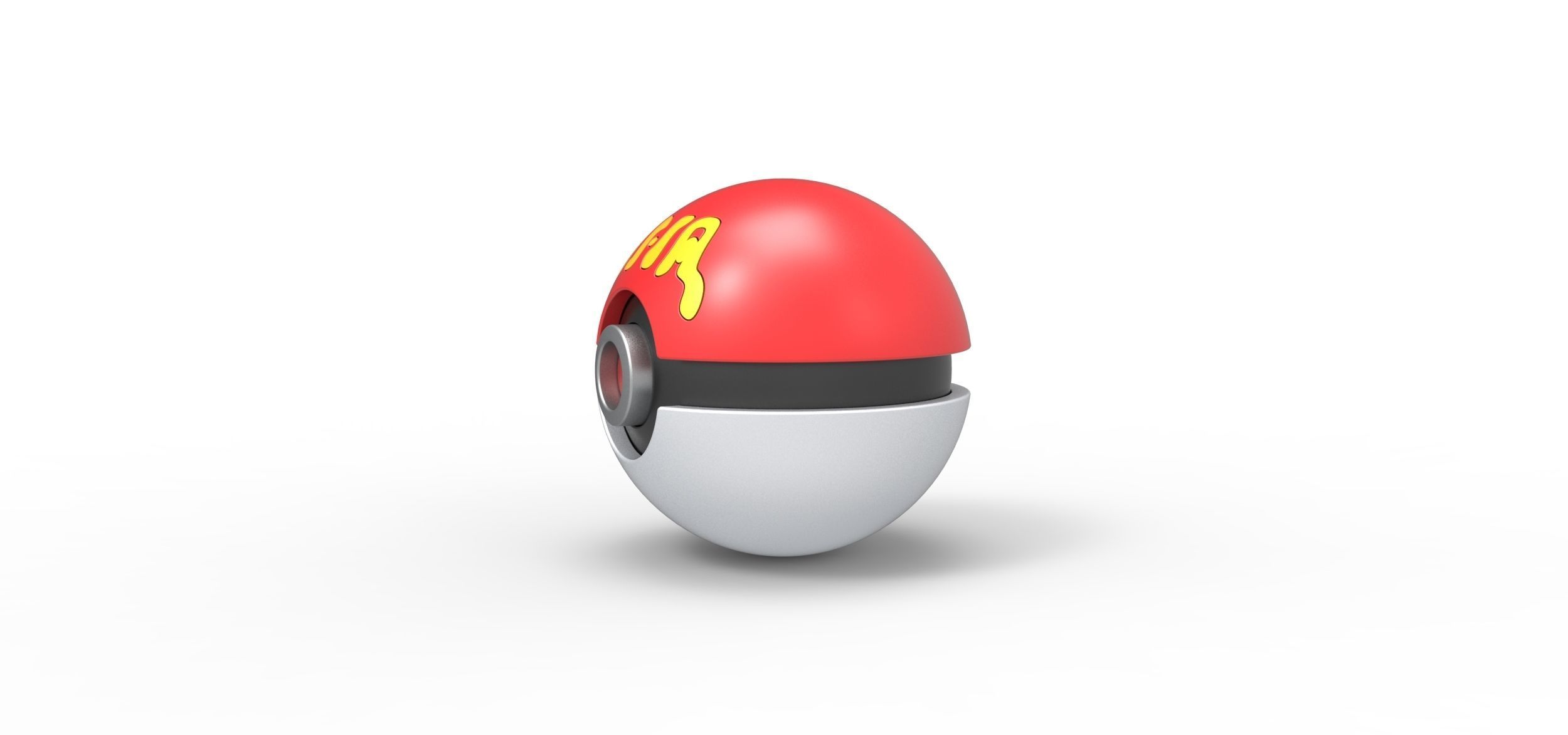 DNA ball 3D print model_5