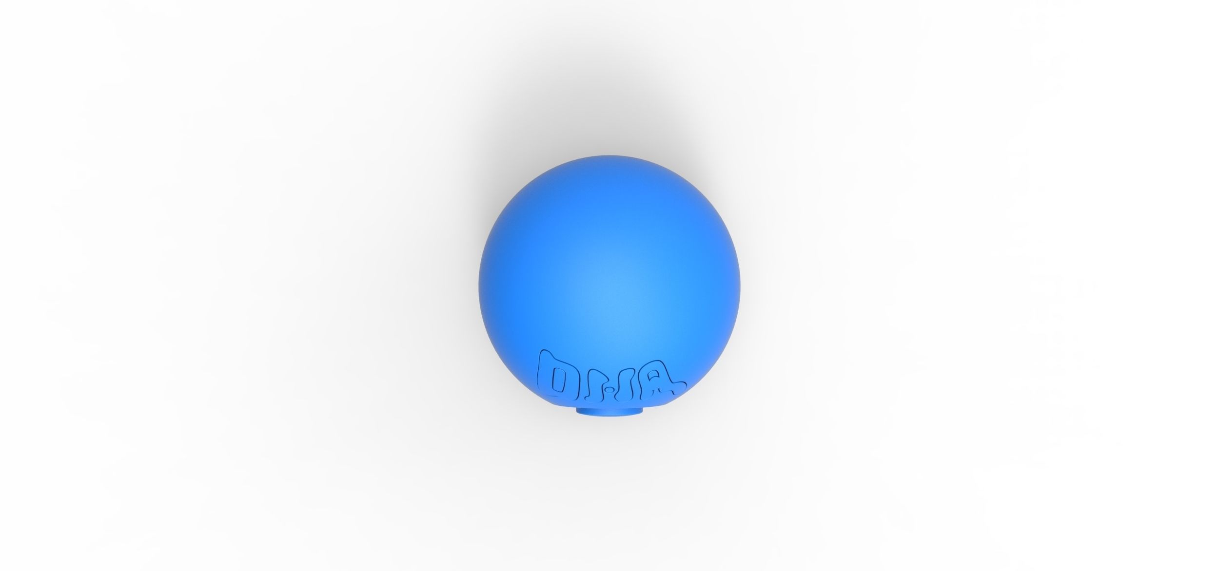 DNA ball 3D print model_12