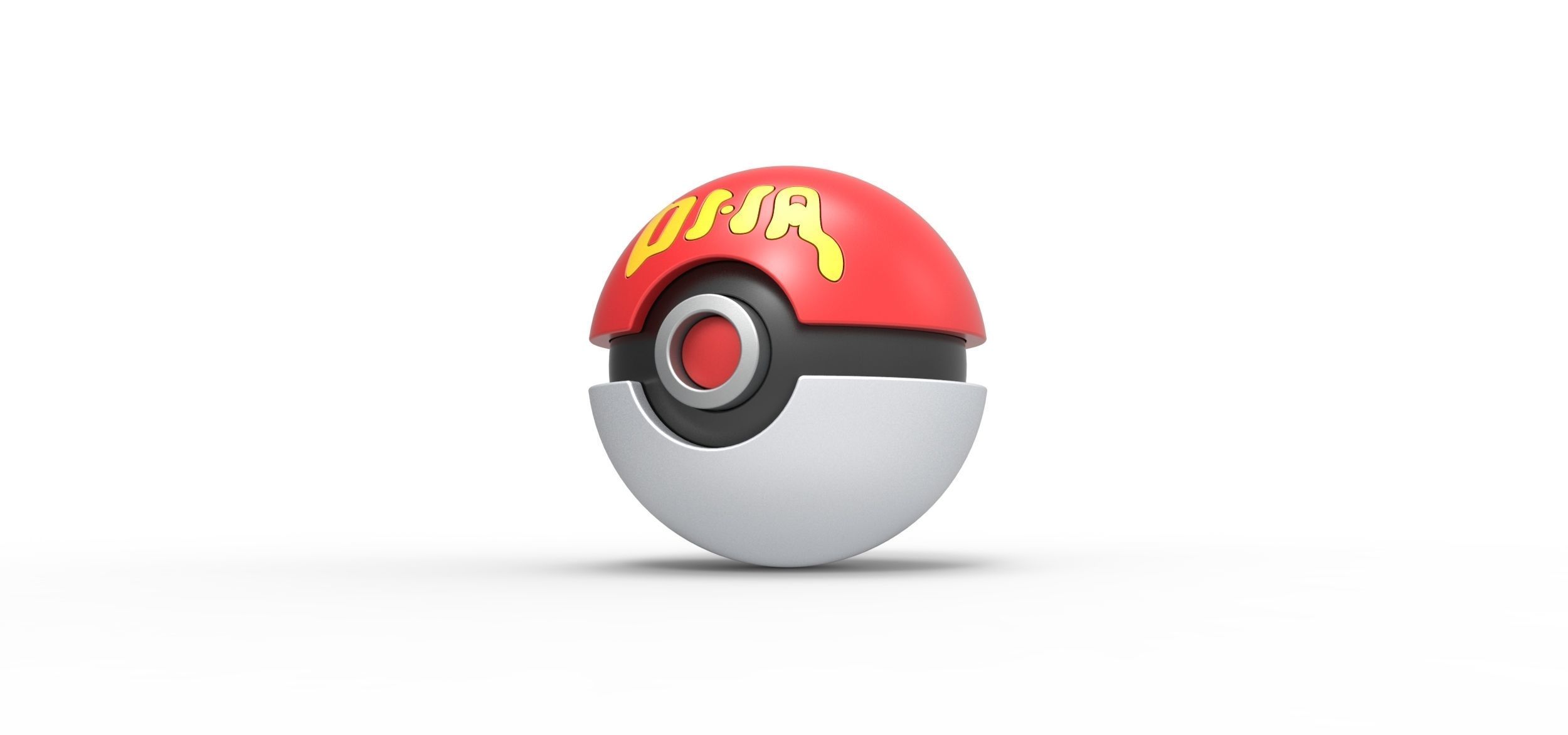 DNA ball 3D print model_1