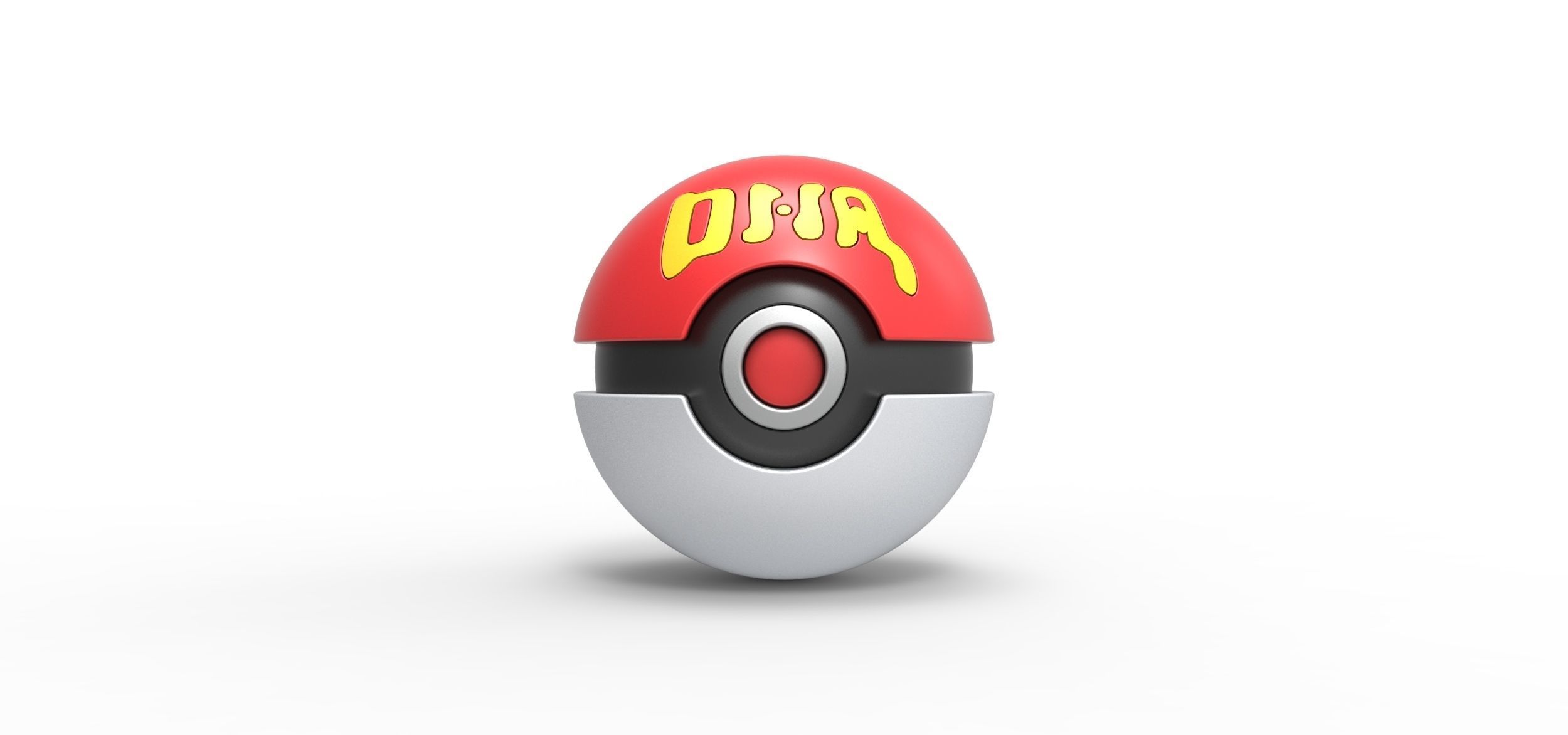 DNA ball 3D print model_2