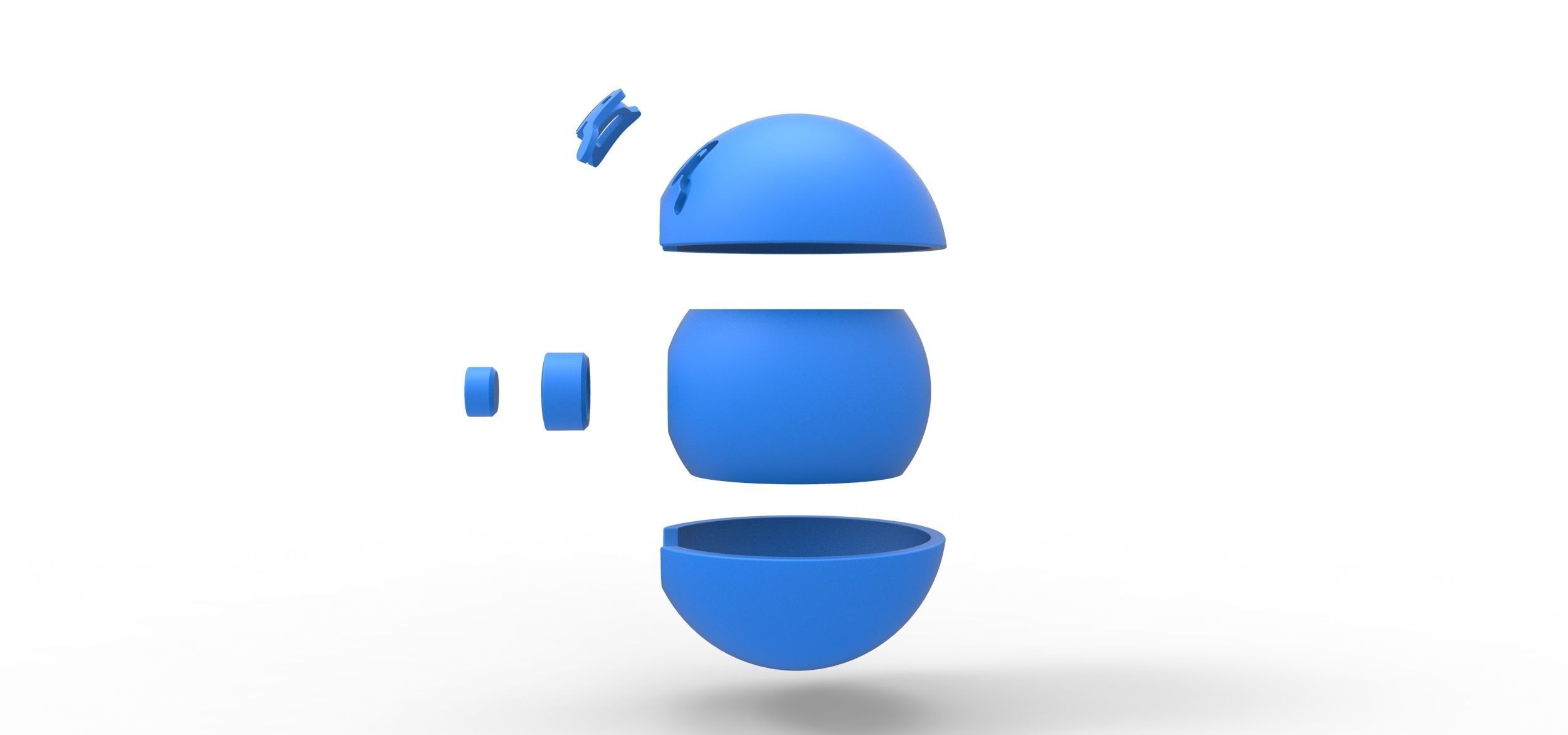 DNA ball 3D print model_19