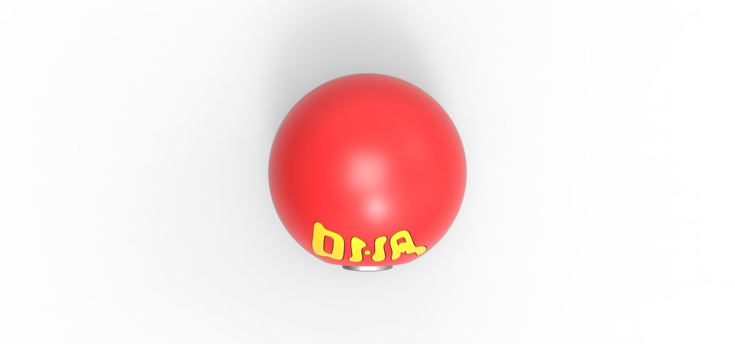 DNA ball 3D print model_4
