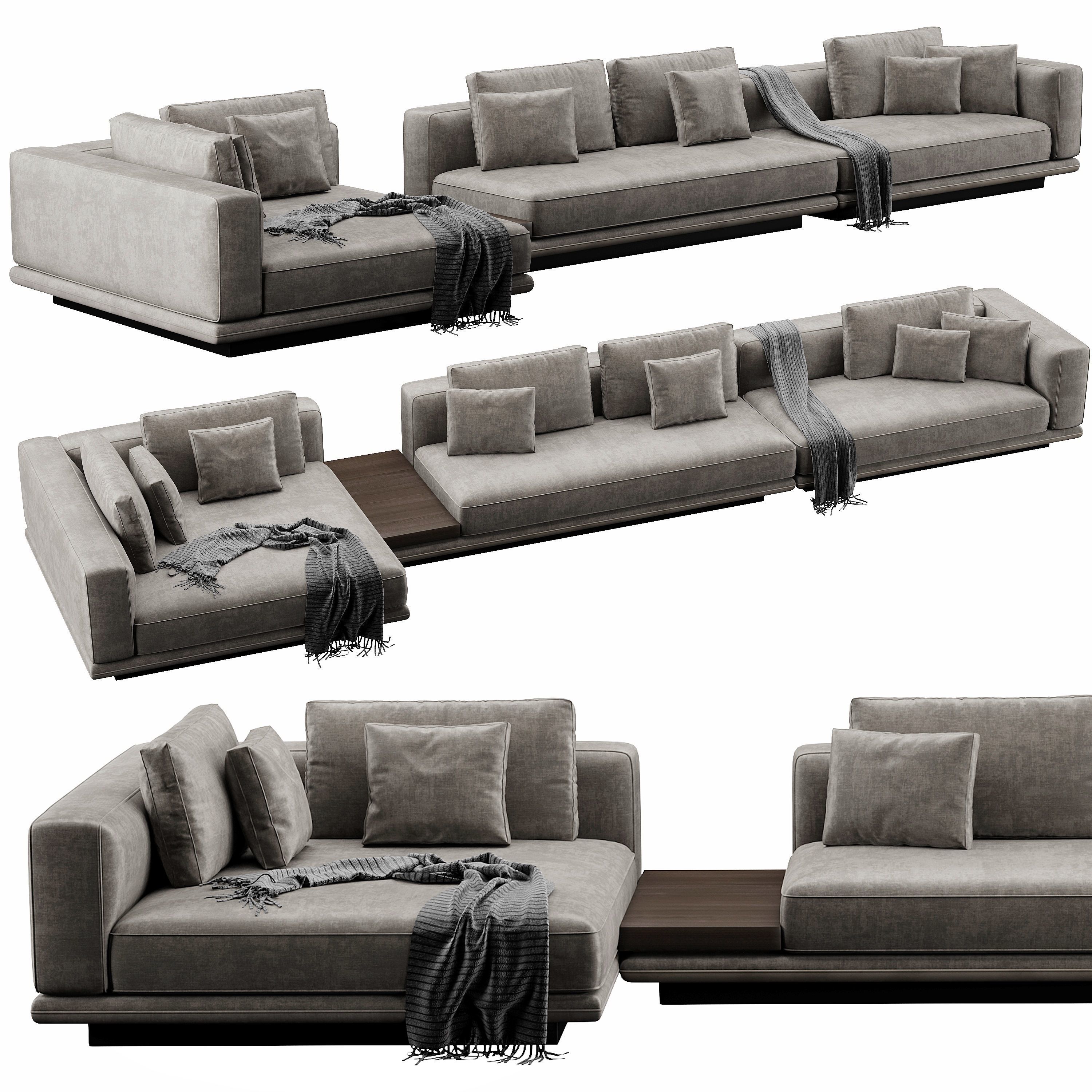Horizonte Sofaset 3D model_4