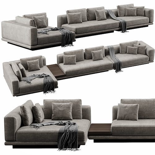 Horizonte Sofaset 3D model 5