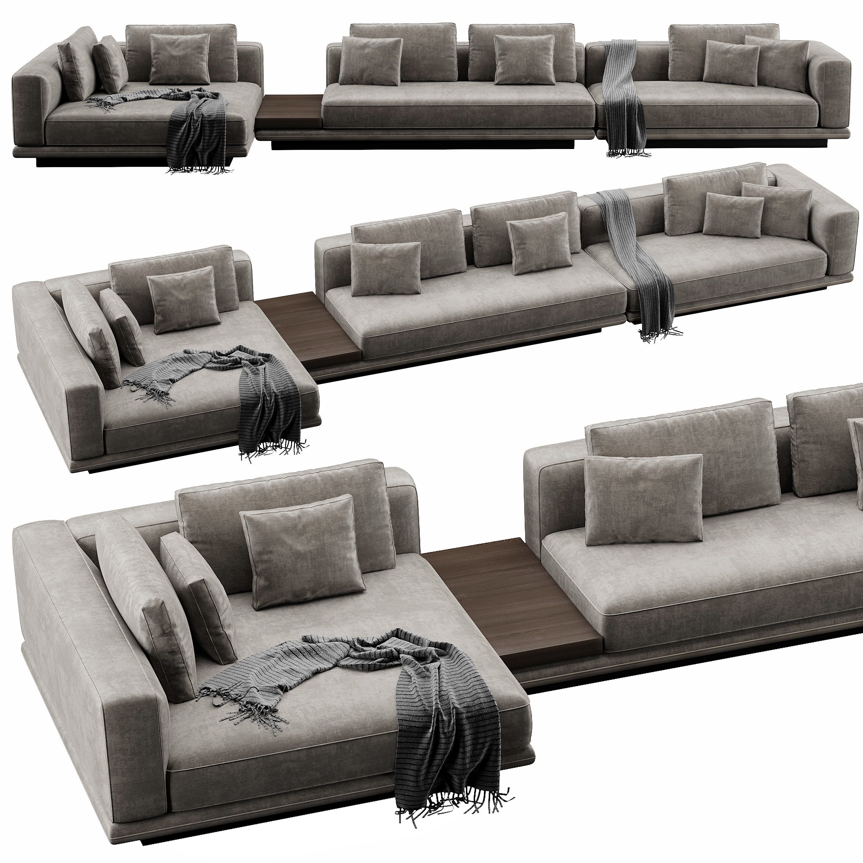 Horizonte Sofaset 3D model_7