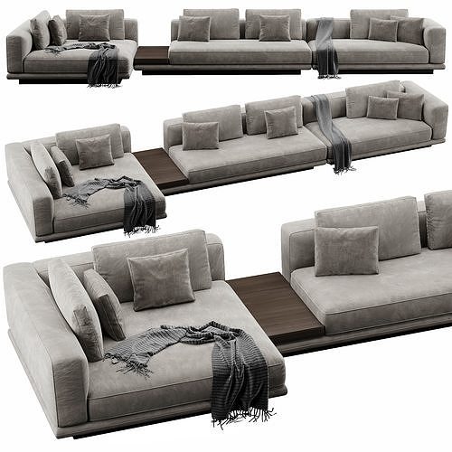 Horizonte Sofaset 3D model 2
