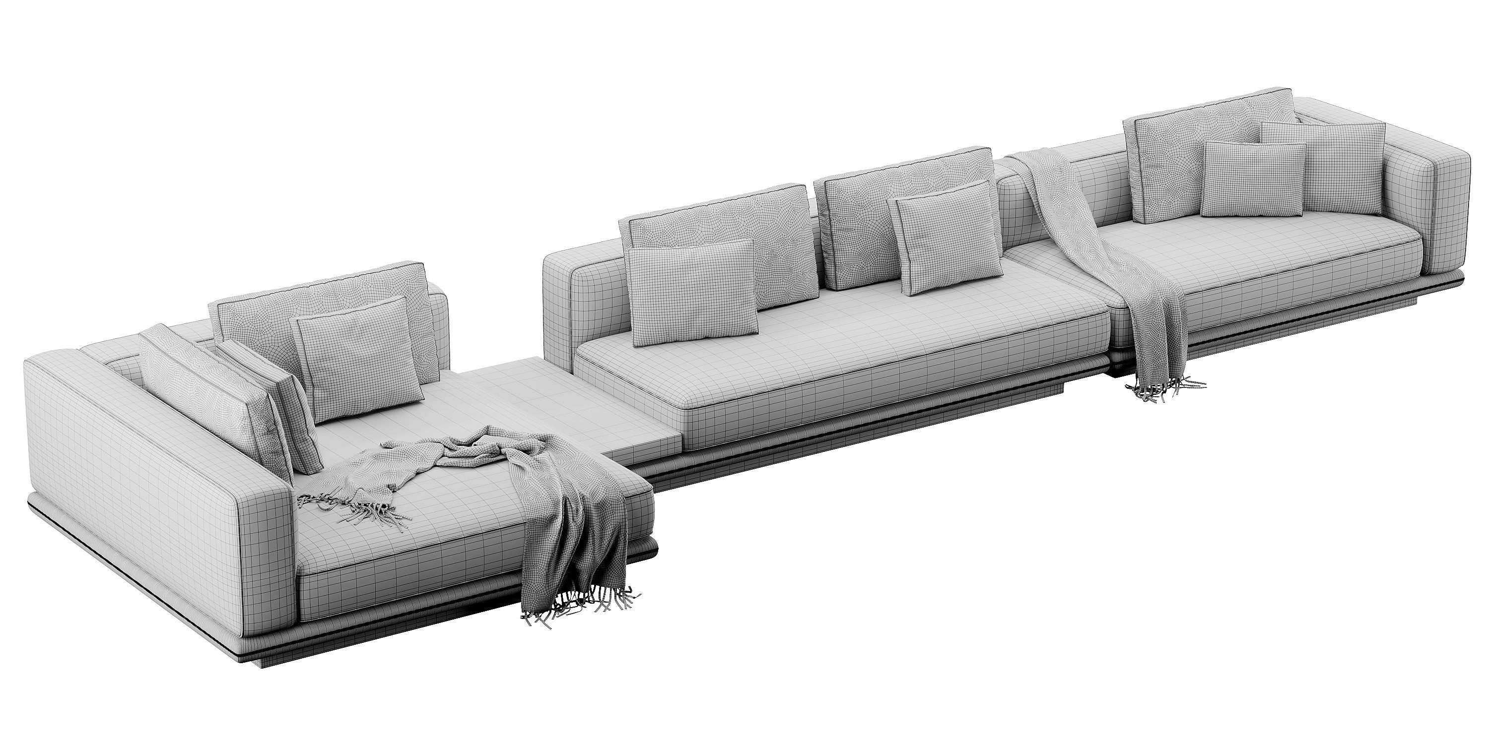Horizonte Sofaset 3D model_24