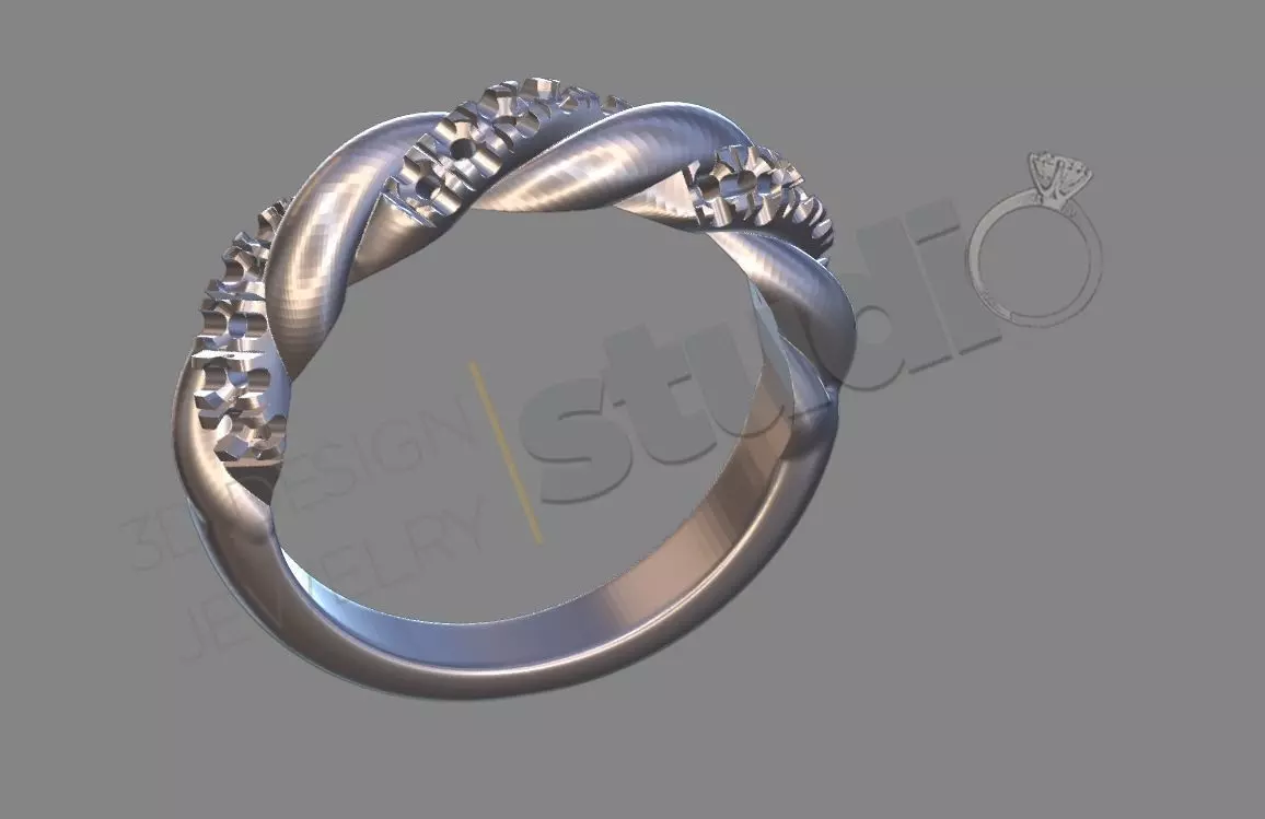 rope rong 3d model 3D print model_0