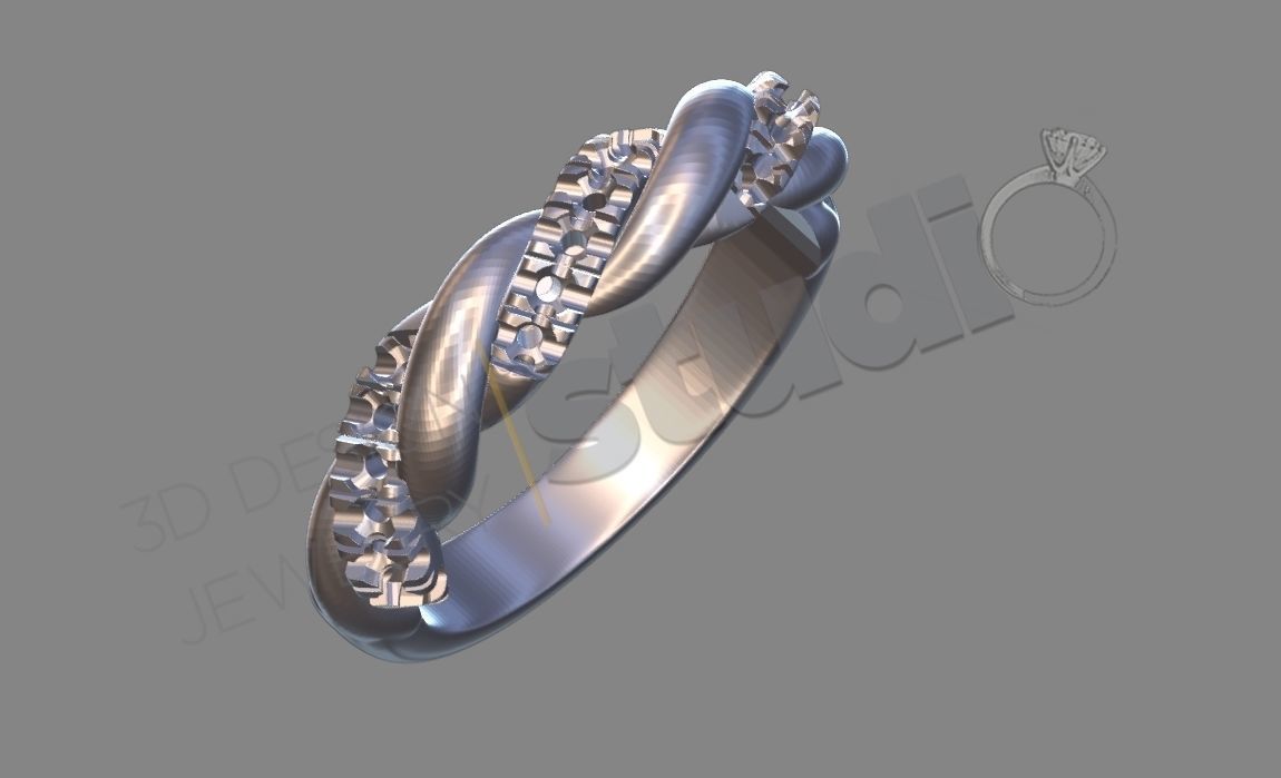 rope rong 3d model 3D print model_1