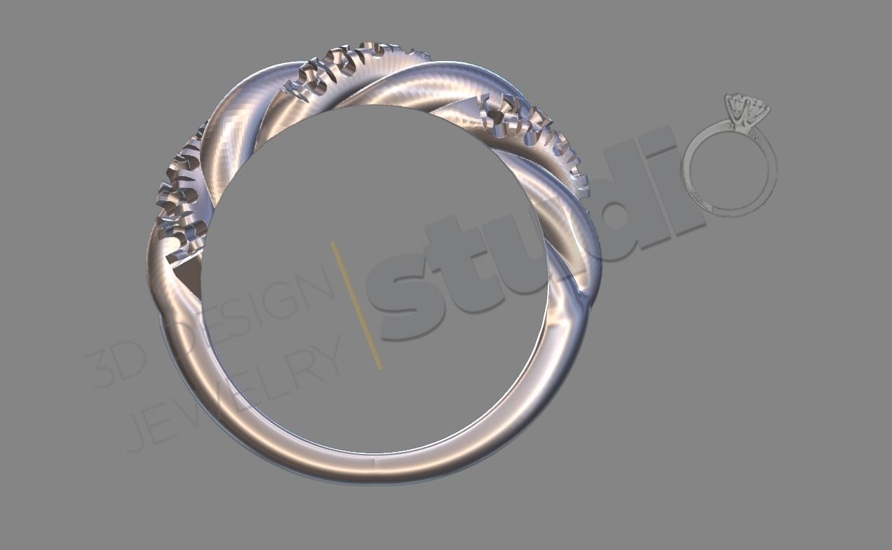 rope rong 3d model 3D print model_2