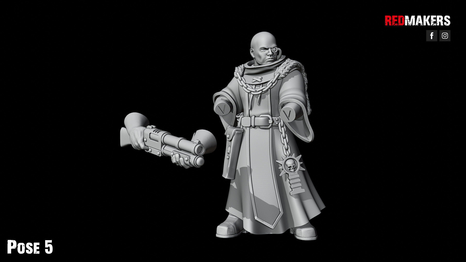 Inquisition Kill Squad - Imperial Force 3D print model_47