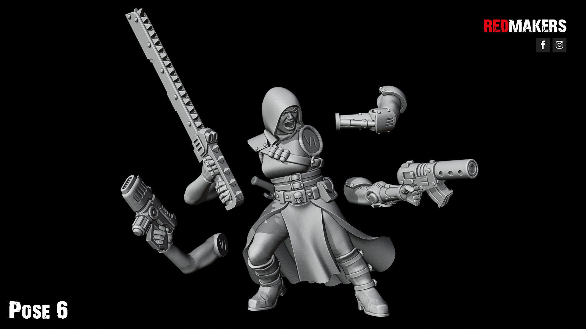 Inquisition Kill Squad - Imperial Force 3D print model_50