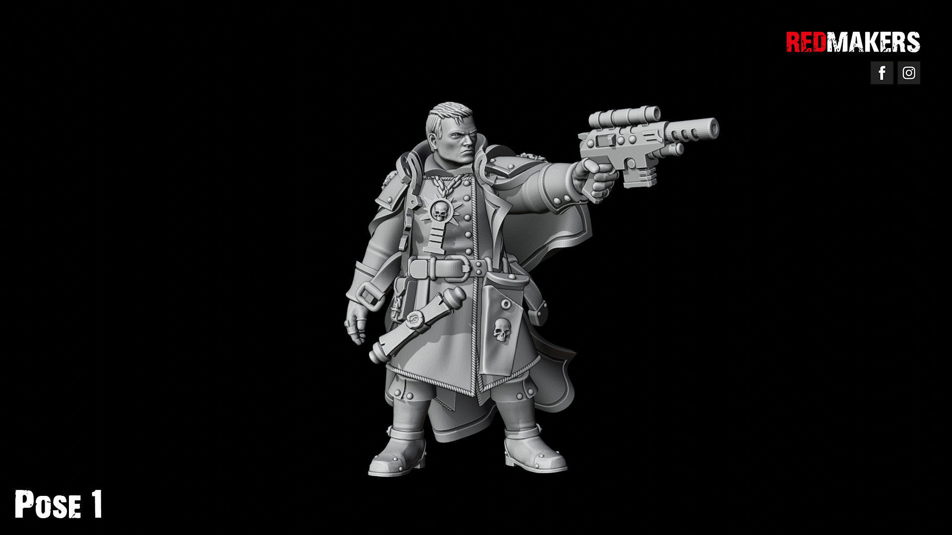Inquisition Kill Squad - Imperial Force 3D print model_33