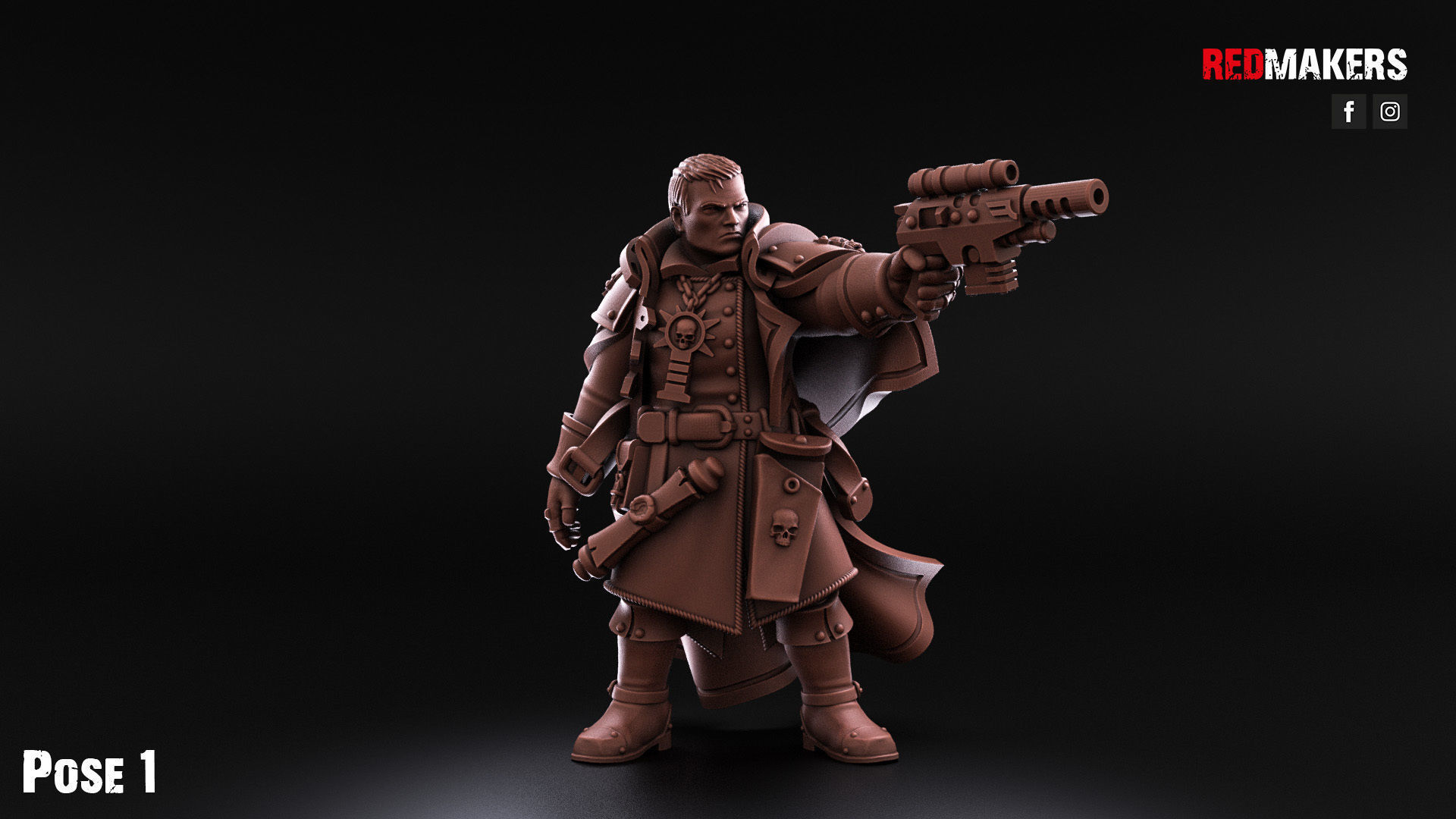 Inquisition Kill Squad - Imperial Force 3D print model_7