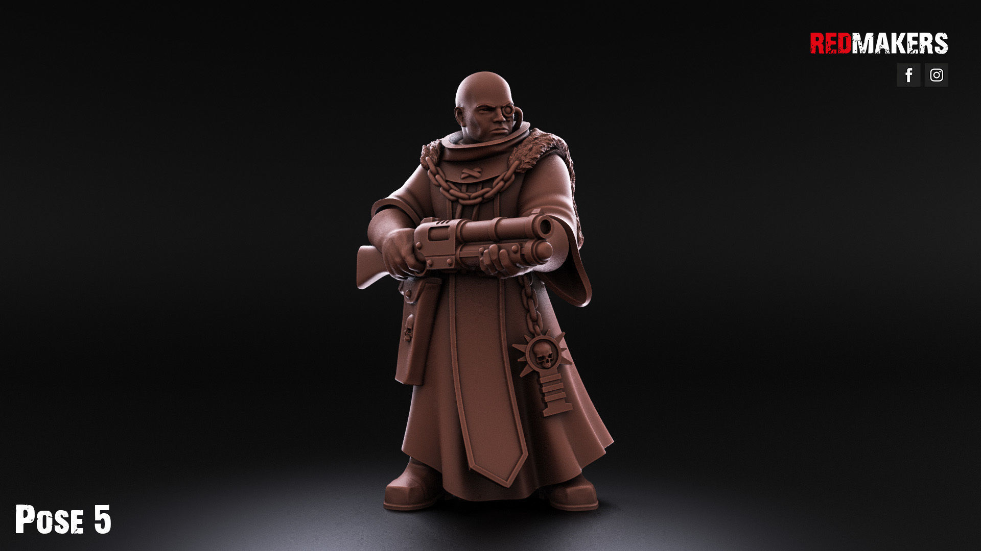 Inquisition Kill Squad - Imperial Force 3D print model_15