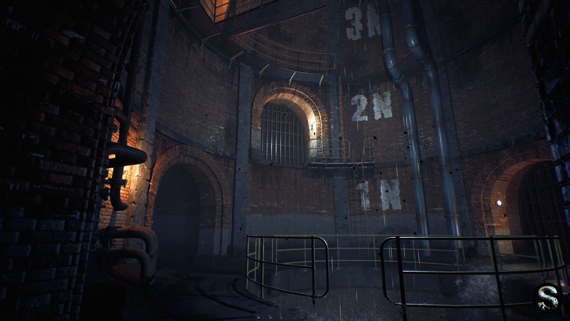 Sewerage Low-poly 3D model_4