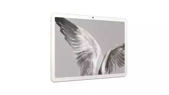 Google Pixel Tablet Porcelain Low-poly 3D model