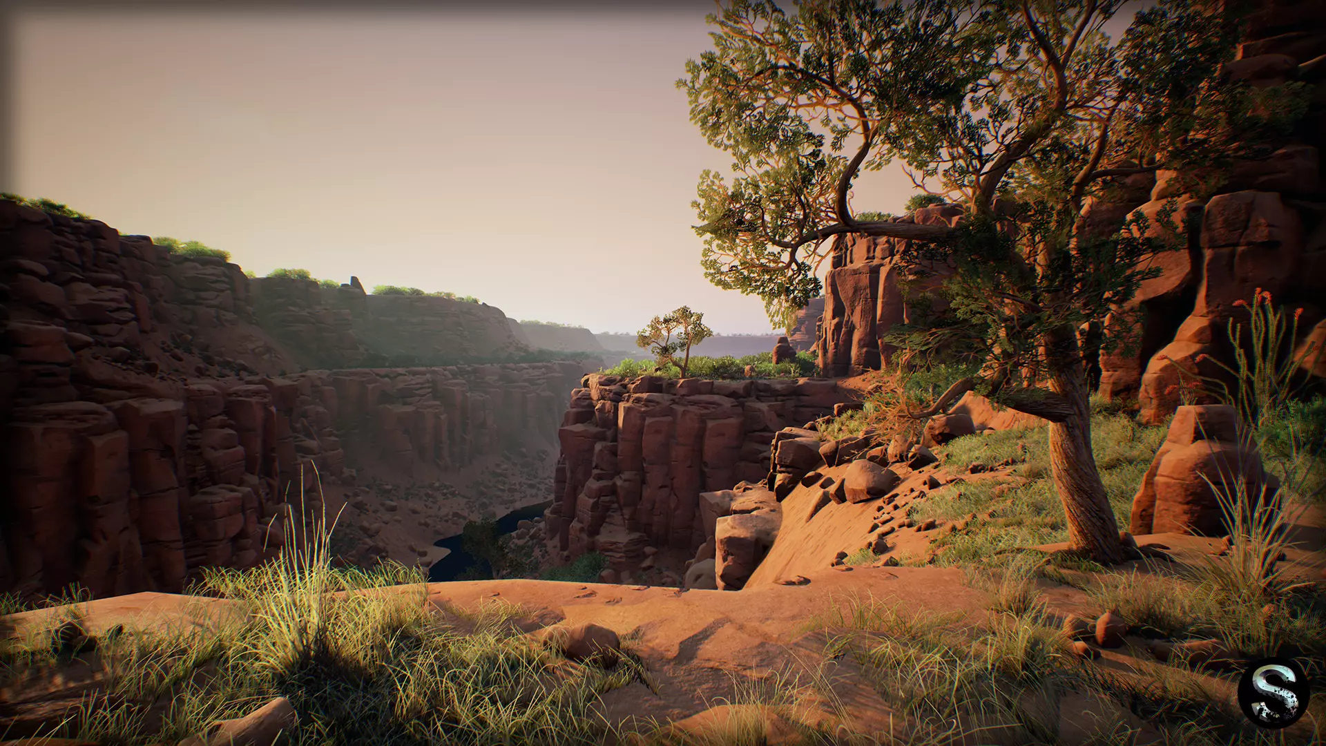 Red Desert Pack Low-poly 3D model_0