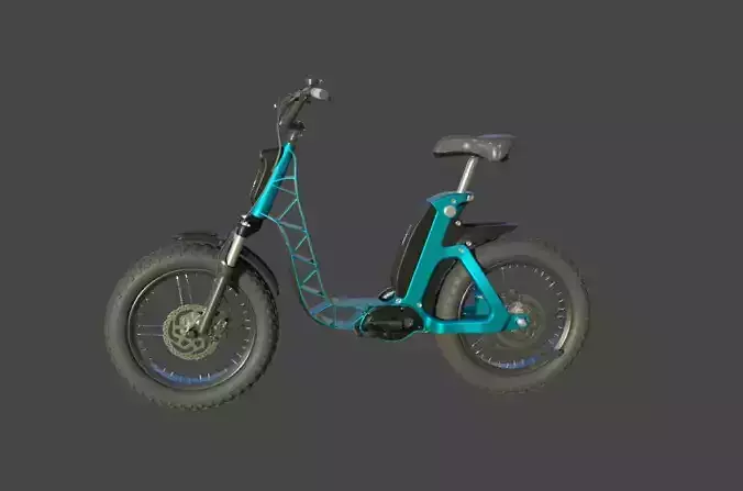 Electric Bicycle 3D model