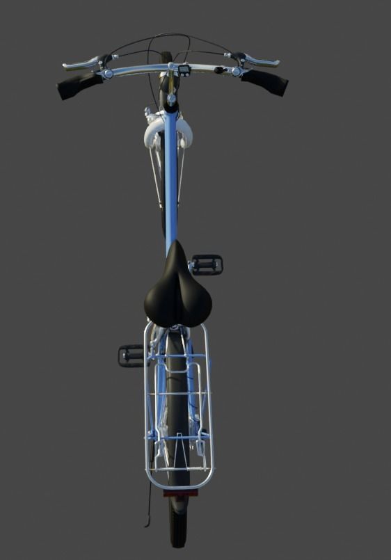 Electric Bicycle 3D model_7